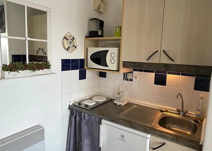 Confortable 4 Pers Avec Terrasse Et Acces Piscine A Vieux-boucau - Fr-1-379-153 Lägenhet *